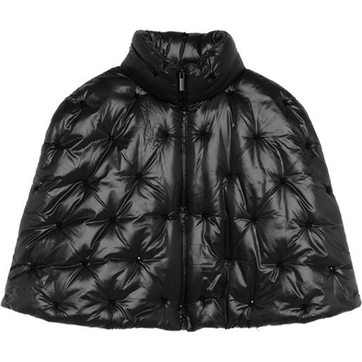 Amen mantella con zip - nero