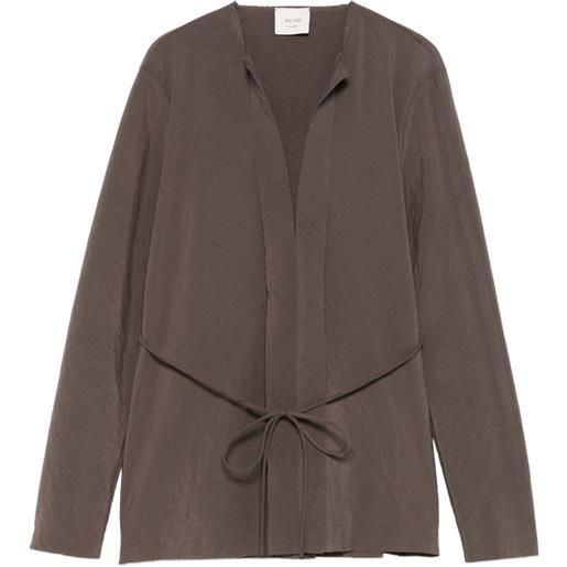 Alysi top con nodo - grigio