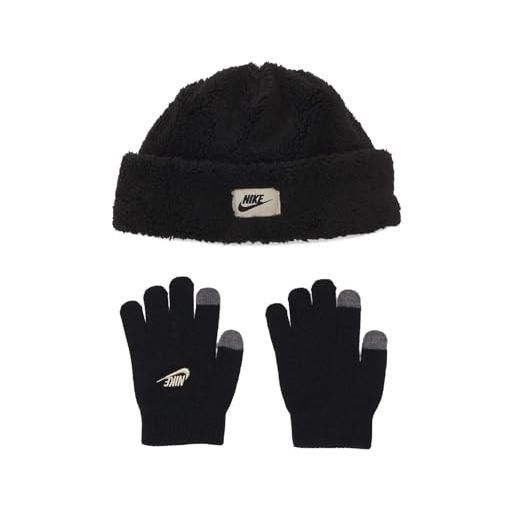 Nike cappello e guanti nero 9a3070 nero osfy