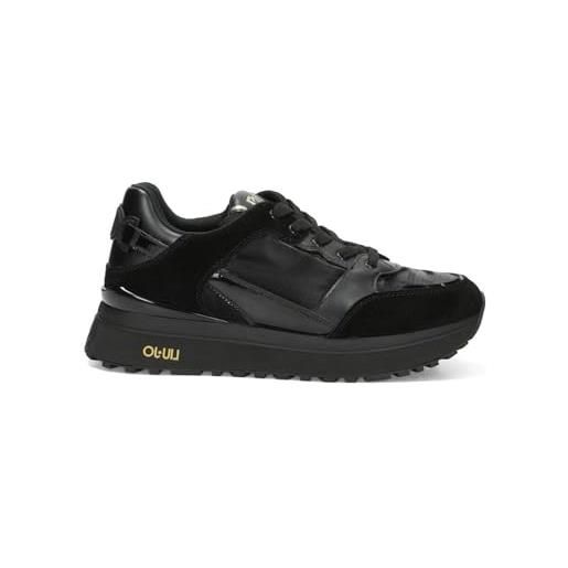 Liu Jo sneaker maxi wonder 91 (nero, sistema taglie calzature eu, adulto, donna, numero, media, 37)