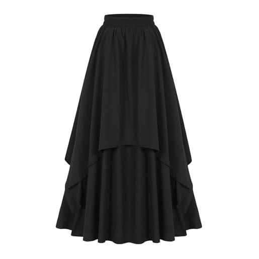 Generic gonna lunga e corta davanti gonna lunga traforata minigonna curvy minigonna party gonna lunga nera gonna lunga autunno 2024 gonne lunghe in tulle gonna da uomo gonna corta pelle minigonna nera vita