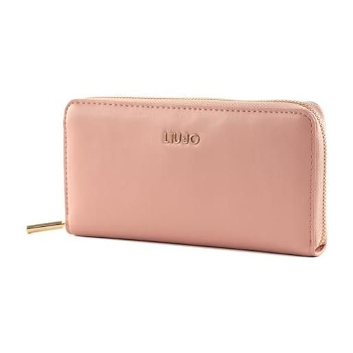 Liu jo caliwen zip around wallet xl soft peach