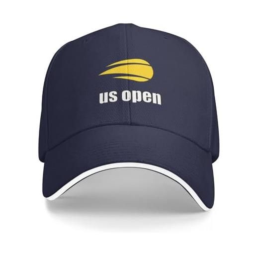 QFLLQLFF us open usa ufficiale berretto da baseball cappello rigido cappellini streetwear icon cap donna uomo