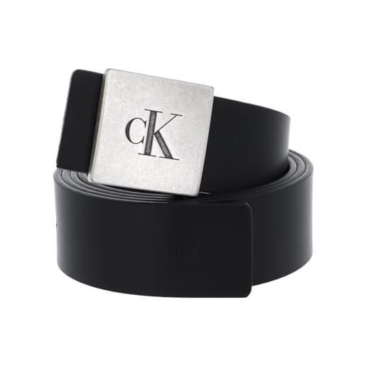 Calvin Klein square plaque reversible belt w115 black/bitter brown