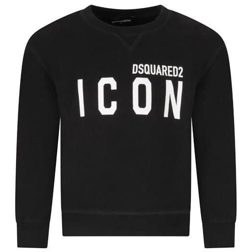 DSQUARED2 - felpa nera - per bambino nero 10 a/y