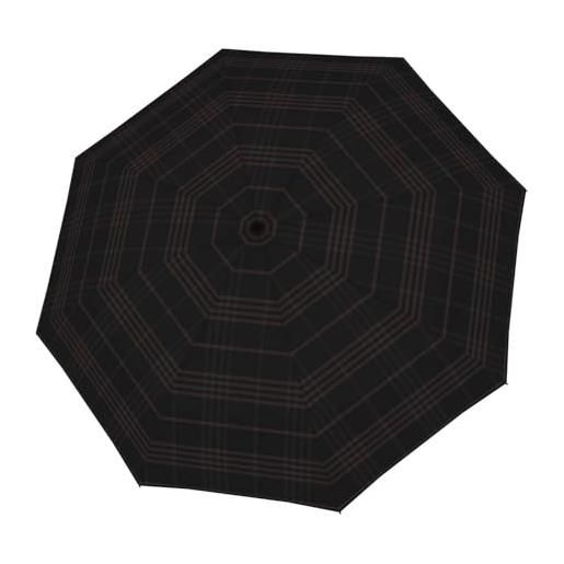 Doppler carbonsteel long ac karo black/grey, a quadri nero/grigio, taglia unica