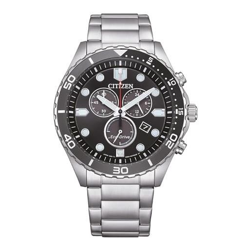 Orologio Citizen Unisex Eco-Drive AW1800-89X | Quarzo Al Titanio Con Bracciale In Acciaio | 44mm, 10 ATM - 4