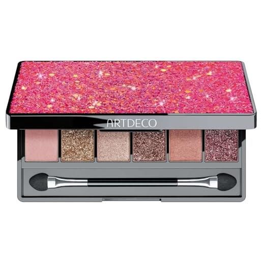 Artdeco glittery eyeshadow palette con 6 ombretti in polvere, 1 pezzo
