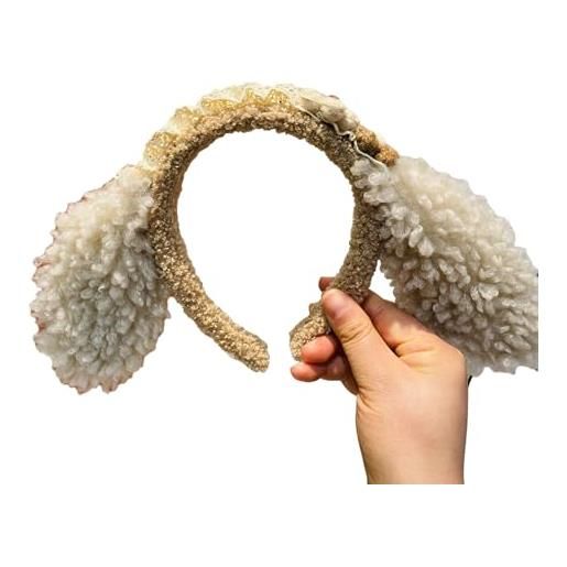 HIOPOIUYT confortevole fascia per capelli carino accessorio per capelli per le donne cerchio per capelli in peluche per la pulizia del viso e immagini orso fasce per capelli per ragazza