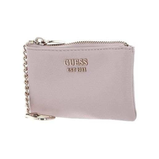 GUESS meridian slg zip pouch light rose