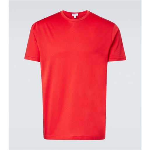 Sunspel t-shirt in jersey di cotone