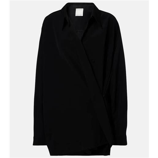 Calvin Klein Collection camicia coppola in lana