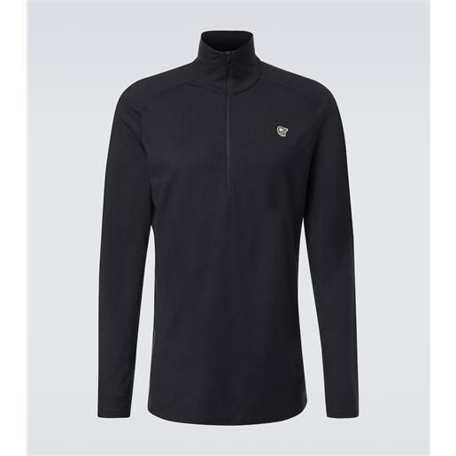 Norrona norrã¸na top da sci femund in lana con zip