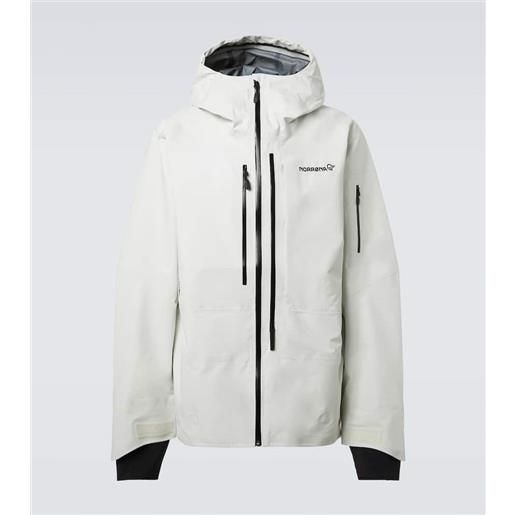 Norrona norrã¸na giacca da sci lofoten con cappuccio