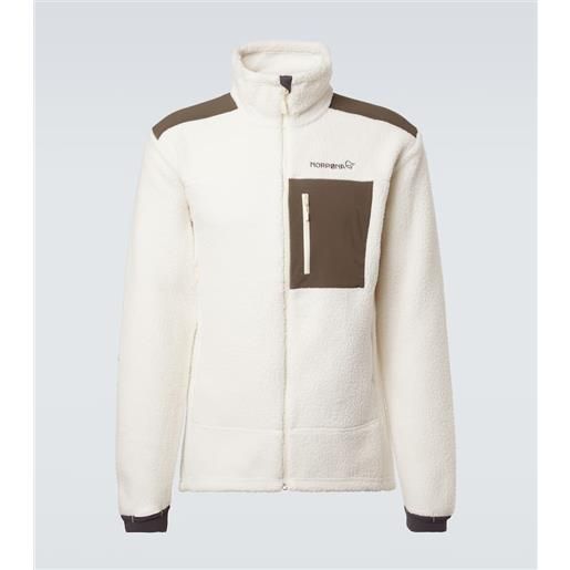 Norrona norrã¸na giacca trollveggen in pile