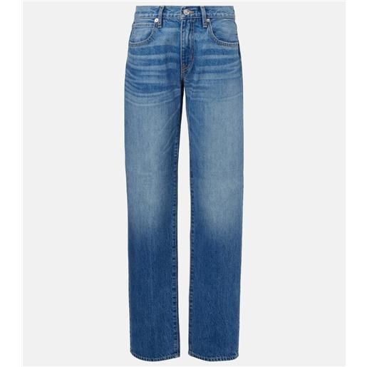 Slvrlake jeans ellie a vita bassa e gamba larga