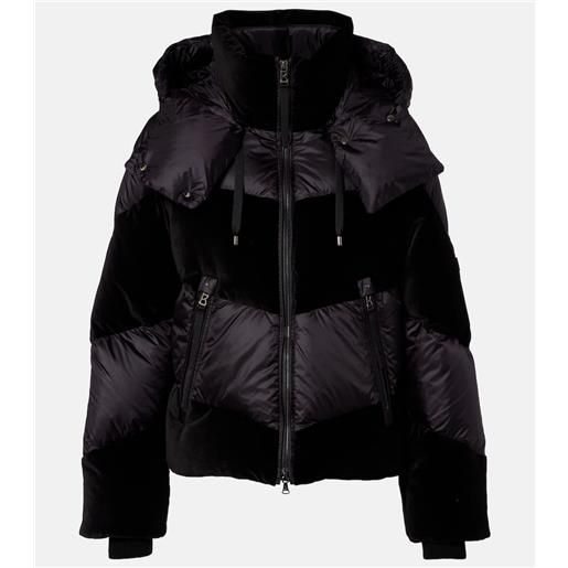 Bogner piumino cathy con velluto