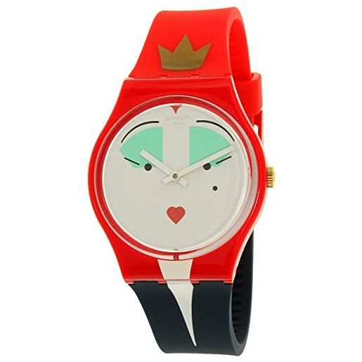 Swatch orologio gent gr165 wonderqueen, cinghia