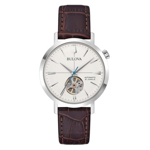 Bulova classic 96a318 orologio automatico uomo