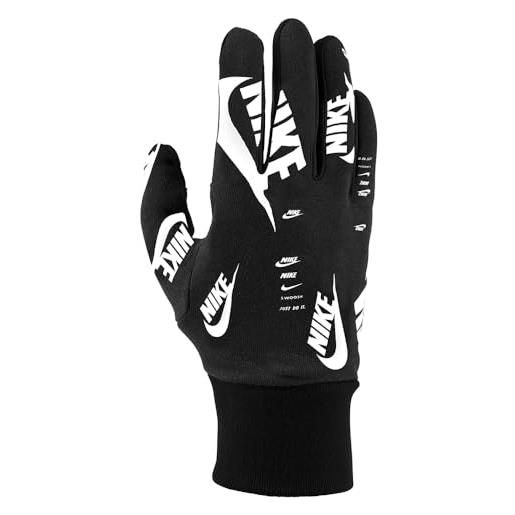 Nike tg club fleece 2.0 - guanti da uomo, colore nero/bianco/lt, taglia s, n. 100.8218.035. Sl