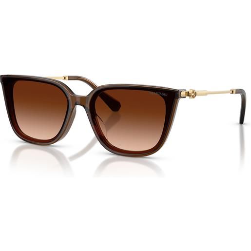 Swarovski occhiali da sole Swarovski sk 6054d (108474)