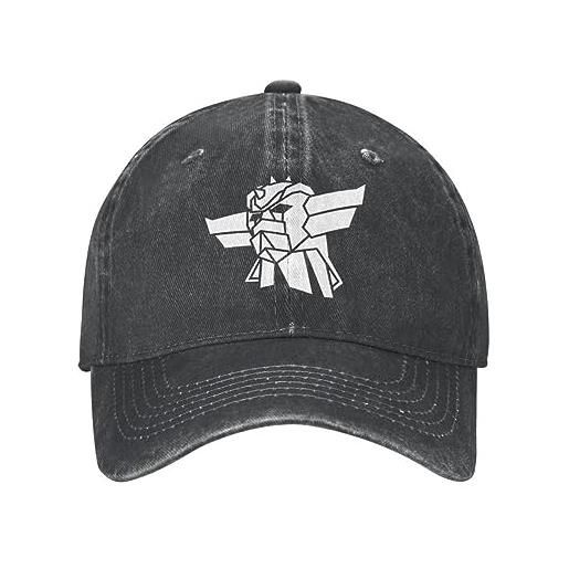 TeysHa berretto da baseball snapback cappello da sole vintage cotone lavato ufo robot goldrake coda di cavallo berretto da baseball papà cappelli da sole cappelli regolabili regalo di natale per uomo donna
