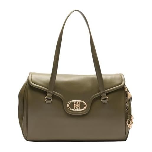 Liu Jo Jeans shopping bag media army green