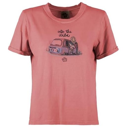 E9 donna wild maglietta, flamingo, s