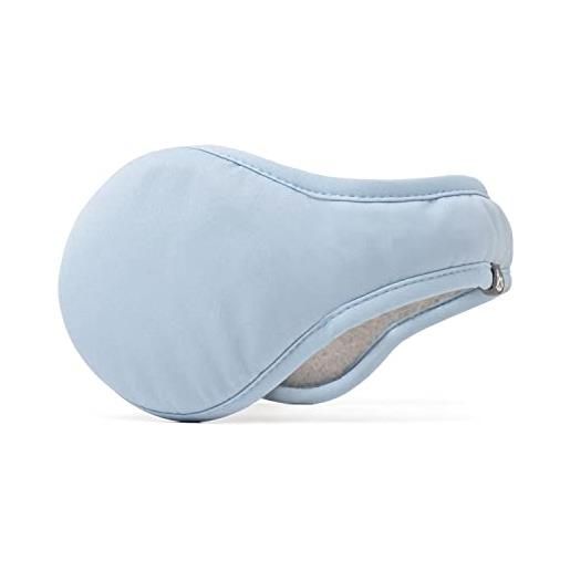 180s paraorecchie urban classic uomo - con fodera inverno autunno/inverno - taglia unica azzurro