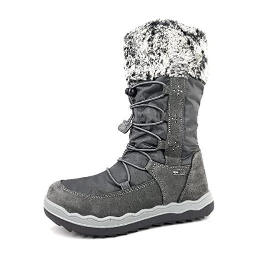 Primigi frozen gtx - stivali da neve, colore: grigio, 27 eu