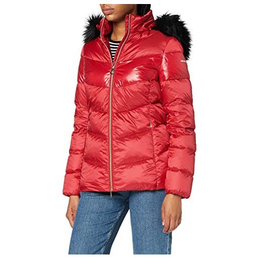 Geox w jacy mid parka donna piumino nastro rosso, 38
