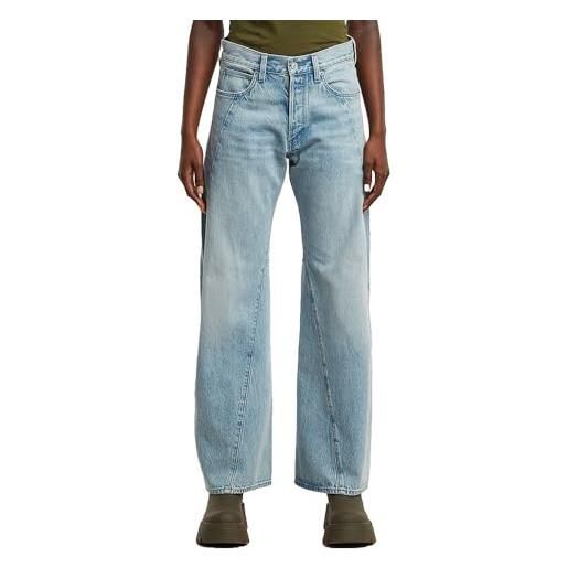 G-STAR contor 3d extreme loose wmn, multicolore (sun faded pacific blue d27690-d788-h466), 27w x 28l