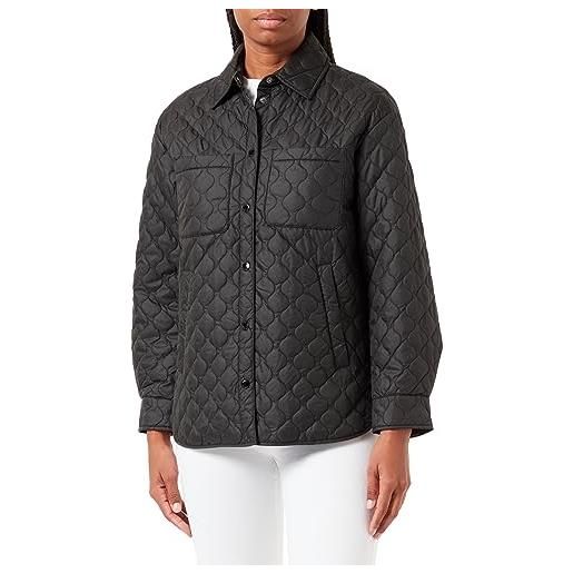 Geox w asheely giacca, black, 56 da donna