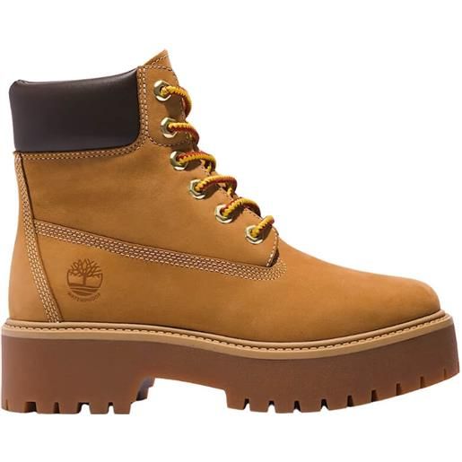 Timberland stivali donna stone street 6 in lace waterproof giallo 36,38,38/5,40