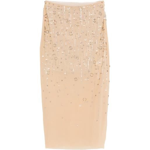 Patrizia Pepe gonna midi - toni neutri