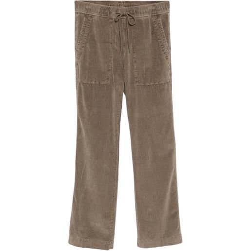 James Perse pantaloni a coste - marrone