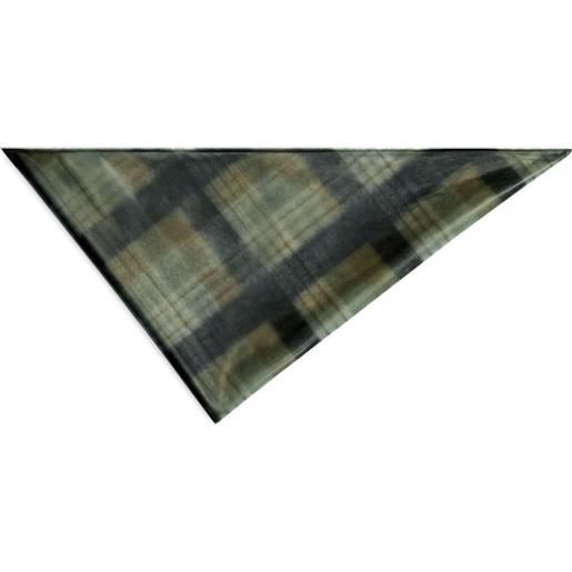 DRIES VAN NOTEN bandana a quadri - verde