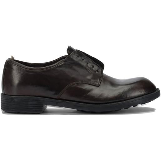 Officine Creative stringate novak otto con lacci - marrone