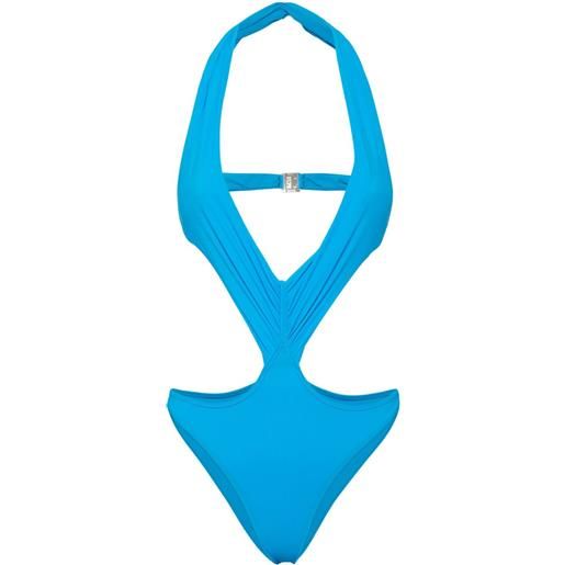 DSQUARED2 costume intero senza spalline - blu