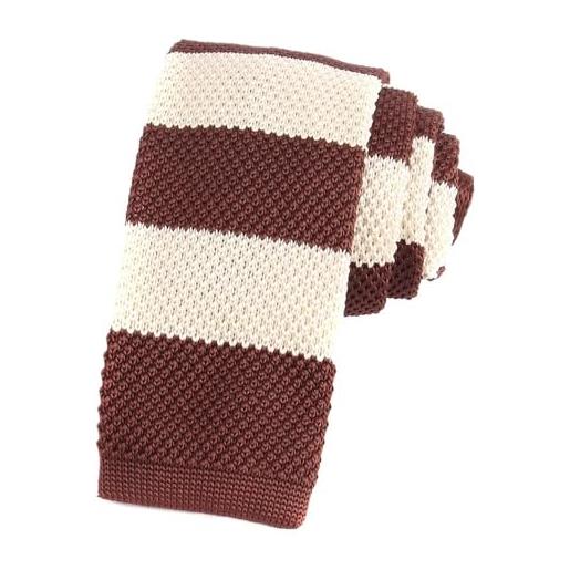 GUYANA cravatta uomo cravatta lavorata a maglia a righe for uomo e donna, vestibilità slim casual for uomo, festa di matrimonio, cravatta stretta cravatta (color: a03)