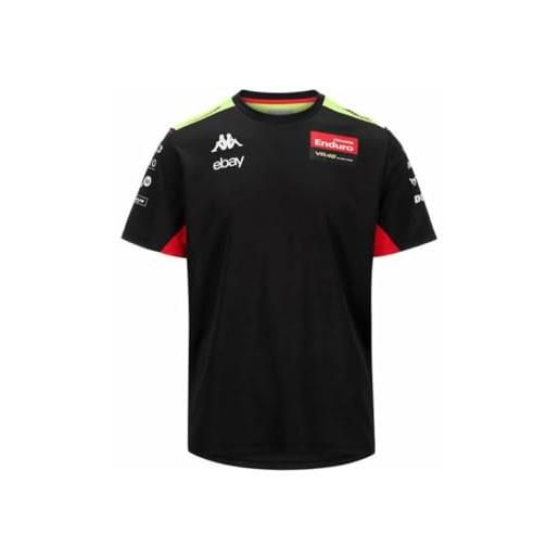 Kappa amirymone vr46 canottiera, bianco, 14 anni unisex-adulto