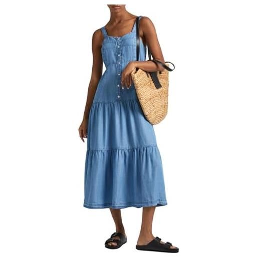 Pepe Jeans edith, vestito donna, blu (blue), s