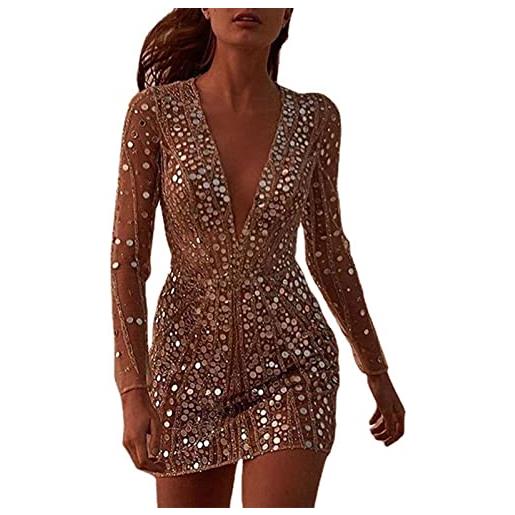 Generico abito da cerimonia donna corto, matrimonio paillettes 1920s, vestito da sera donna paillettes, vestito invernale donna vintage, mini vestiti per festa paillettes brillante discoteca