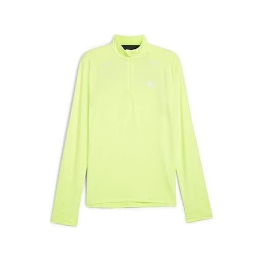 PUMA pullover unisex run cloudspun con zip 1/4