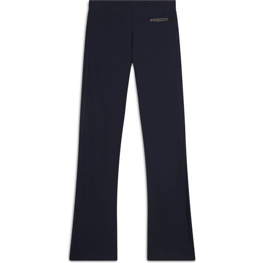 Freddy pantaloni slim fit in jersey con gamba dritta