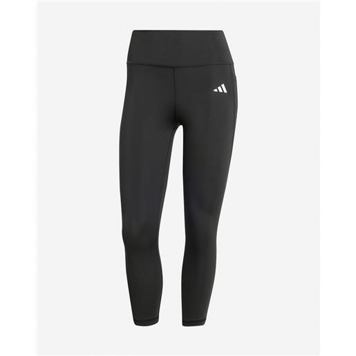 Adidas opt ess st 3/4 w - corsaro - donna - nero