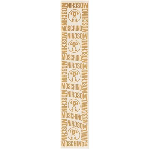 Moschino sciarpa con filo lurex