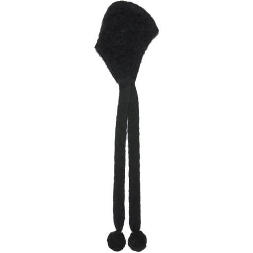 Acne Studios cappello con pompon - nero