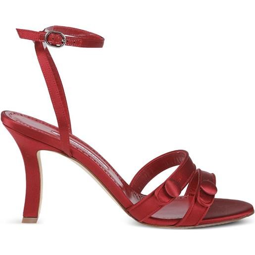 Manolo Blahnik sandali neusita 90mm - rosso