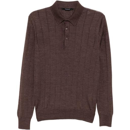 Tagliatore polo - marrone